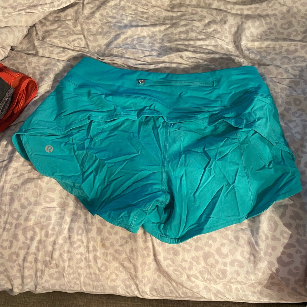 Lululemon speed up shorts size 6.